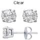 Zirkonia Ohrstecker 5mm Klar Sterling Silber Zirkonia Ohrstecker 5mm Klar Sterling Silber